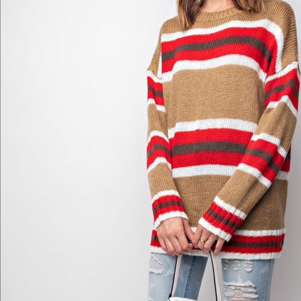 Oversized Pullover perfect for a skinny jean!